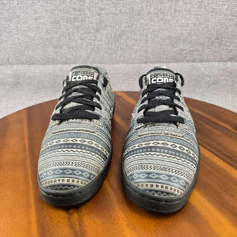 Converse KA-II Mens Patterned‎ Sneakers Size 10 Shoes Black & Gray Pattern